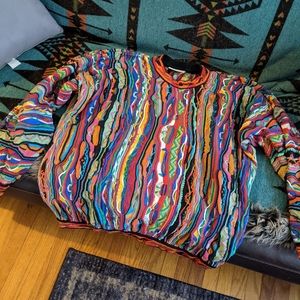 Vintage multicolored Coogi sweater L